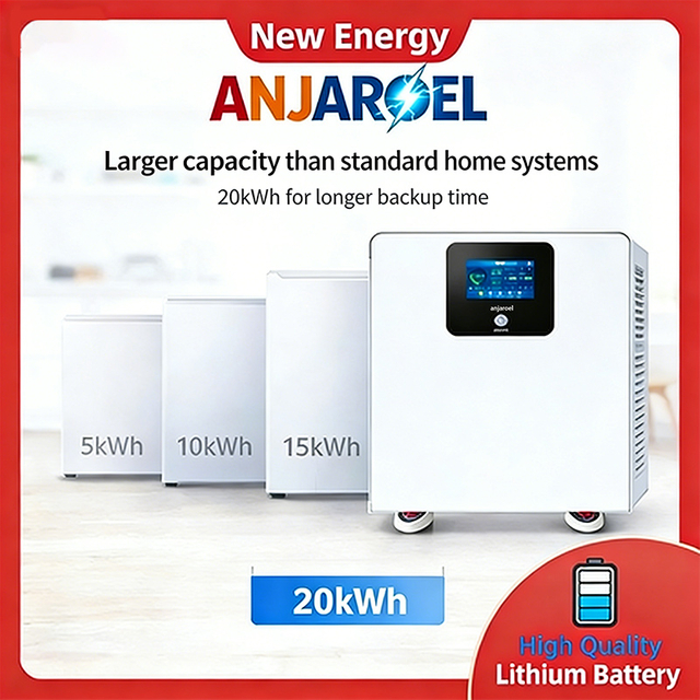 2V 400Ah 20kWh 20480Wh High Power&Household Energy Storage LFP Battery 