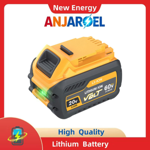 ANJAROEL 20V/60V Li-ion Replacement Battery for DeWalt Tools