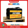 24V 100Ah LiFePO4 Deep Cycle Battery