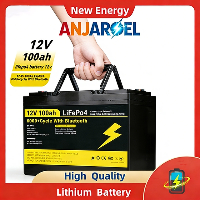 12V 100Ah LiFePO4 Deep Cycle Battery