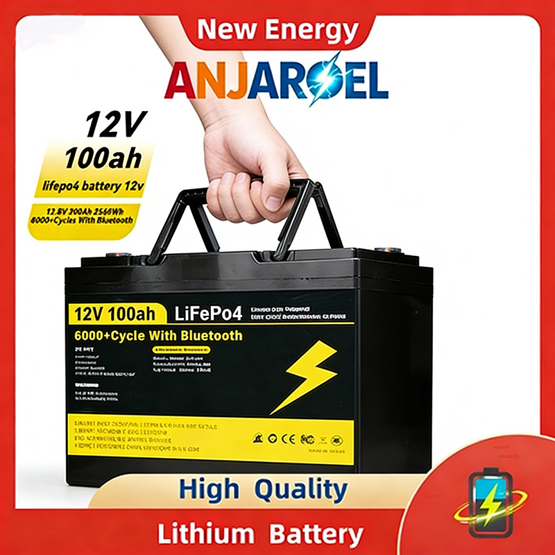 12V 100Ah LiFePO4 Deep Cycle Battery